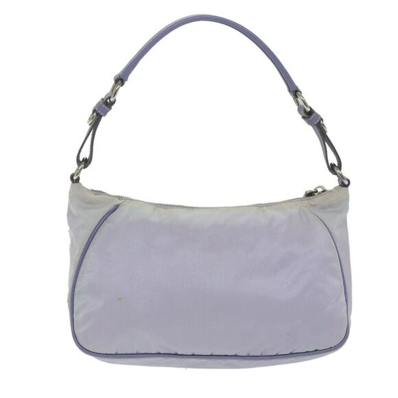 Pre Loved prada Women Purple Handbags - Picture 3 of 8
